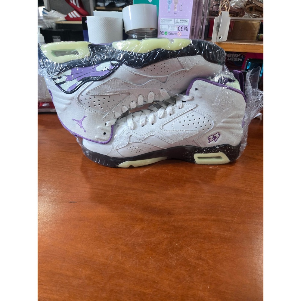 Jordan MVP GS White Hyper Violet Sneakers DZ5577-109 Size 5.5Y Kids Womens 7
